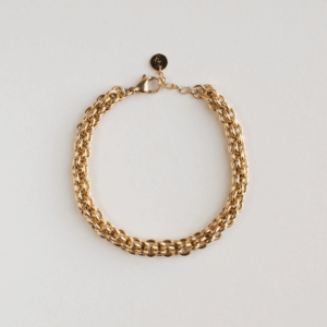 woven chain bracelet - AMIE Paris - Silverado Jewellery