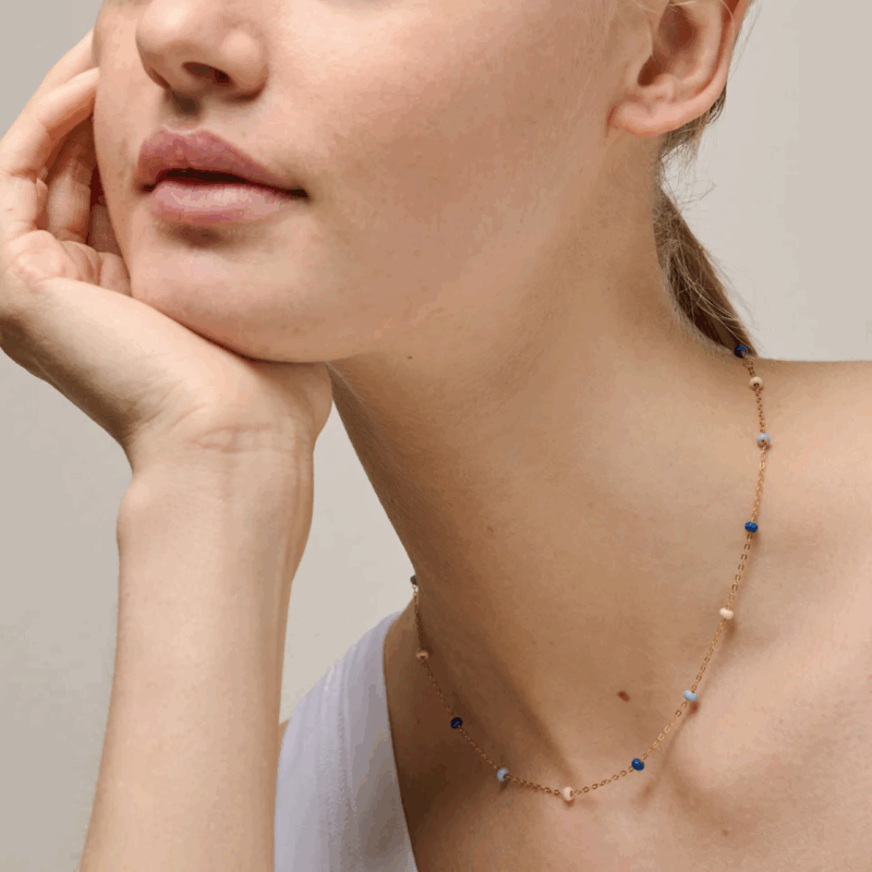 ENAMEL LOLA bold marine necklace - ENAMEL Copenhagen - Silverado Jewellery