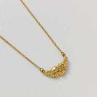 Limpet cluster inline necklace - Alex Monroe - Silverado Jewellery
