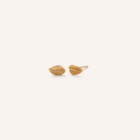 Elm Leaf stud earrings - Pernille Corydon - Silverado Jewellery