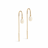 Eleanor sparkle drop earrings - ENAMEL Copenhagen - Silverado Jewellery
