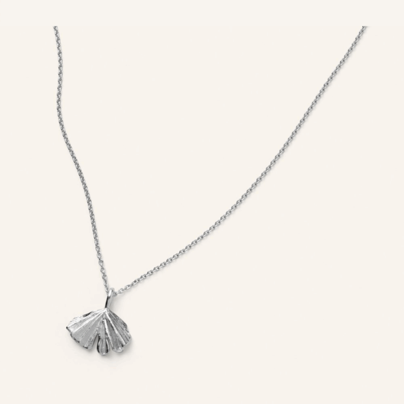 silver autumn leaf necklace - Pernille Corydon - Silverado jewellery