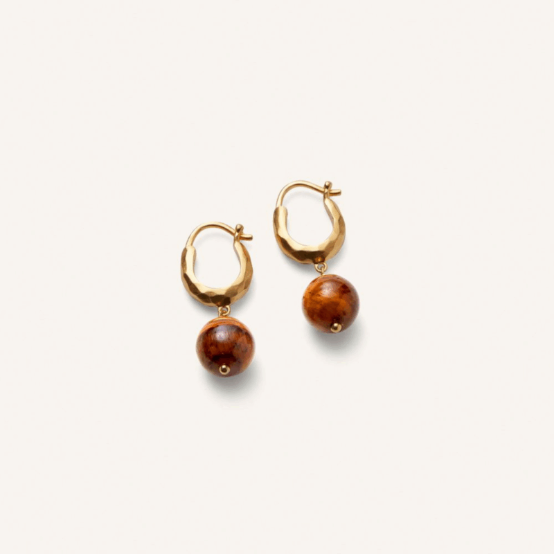 Earth drop earrings - Pernille corydon - Silverado Jewellery
