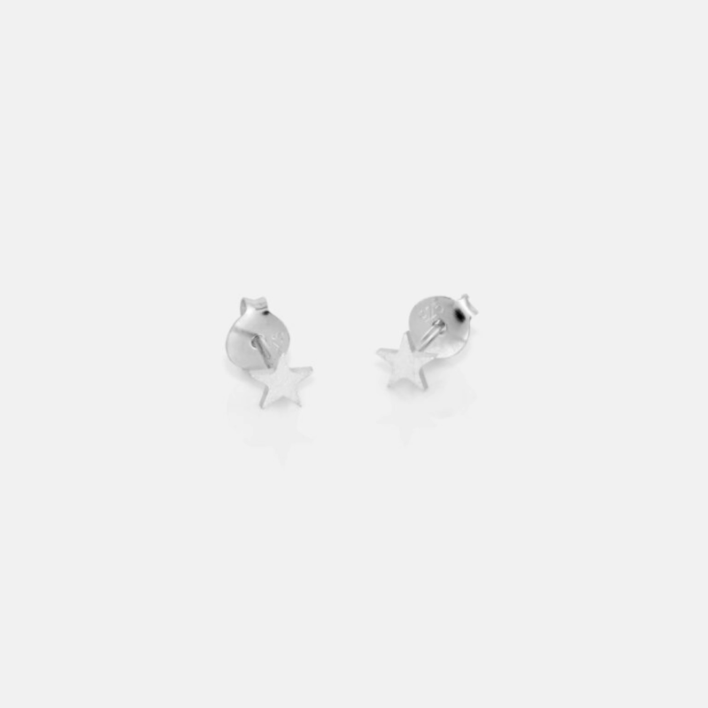 festive star stud - One and eight - Silverado Jewellery