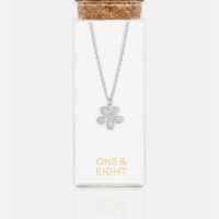 Silver forget me not necklace - One and Eight - Silverado Jewellery