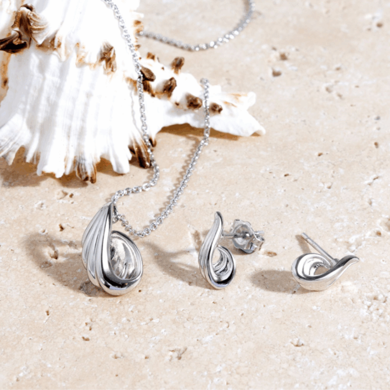 Océane Shell Wave Necklace
