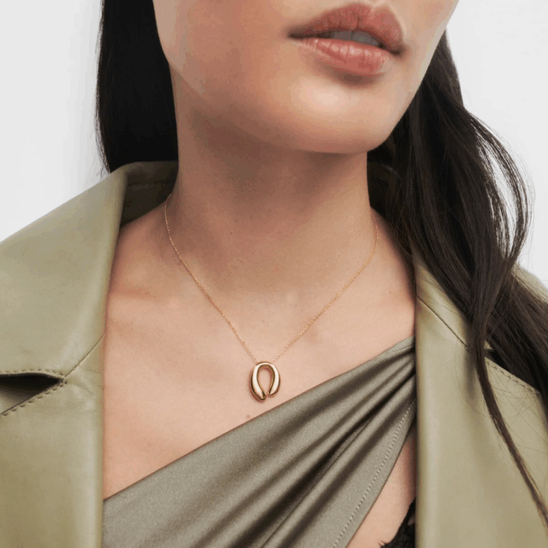 helix pendant necklace - PDPAOLA - Silverado Jewellery