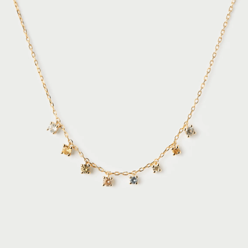 rainbow salsa necklace - PDPAOLA - Silverado Jewellery