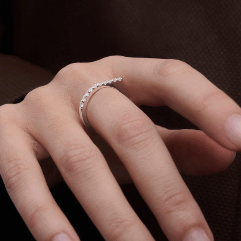 Silver gold ring - PDPAOLA - Silverado Jewellery