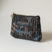 Blue and brown purse. Silverado Jewellery