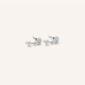 silver ocean nature stud earrings - Pernille Corydon - Silverado Jewellery
