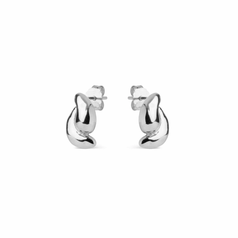 Silver tova earrings - ENAMEL Copenhagen - Silverado Jewellery
