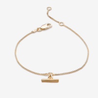mini T-bar bracelet - Rachel Jackson - SIlverado Jewellery