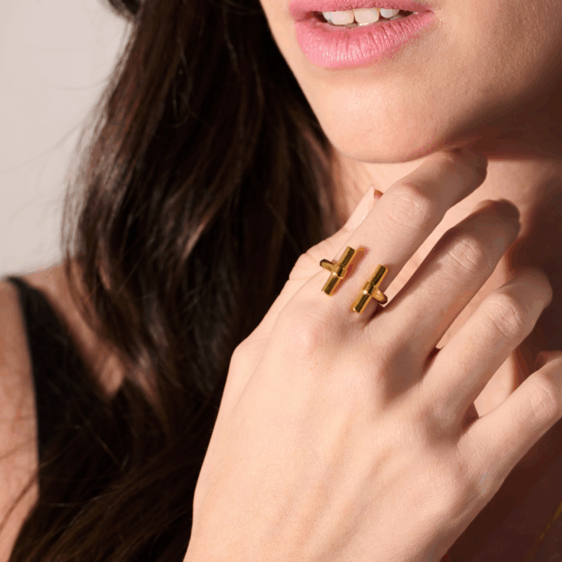 T-bar adjustable ring - Rachel Jackson - Silverado Jewellery