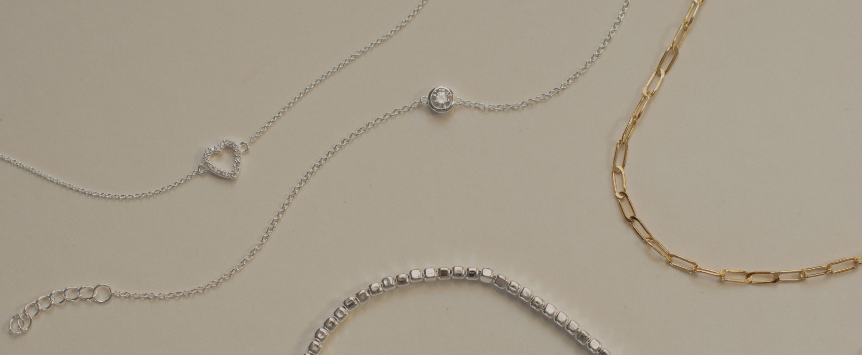 Braceletsunder40 Silver Pearl And Bead Bracelet