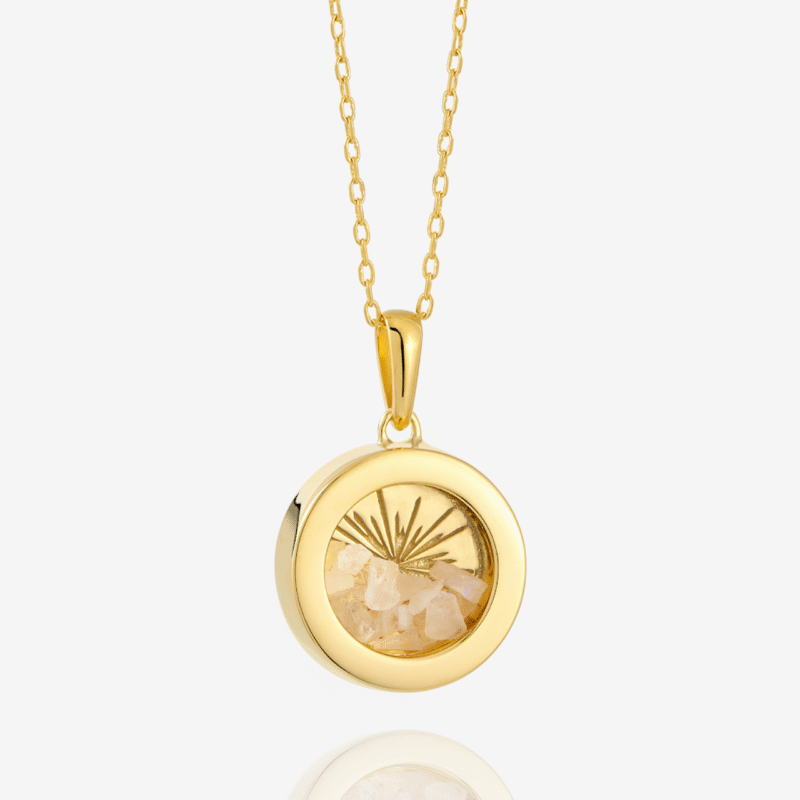 small birthstone moonstone amulet - Rachel Jackson - Silverado Jewellery