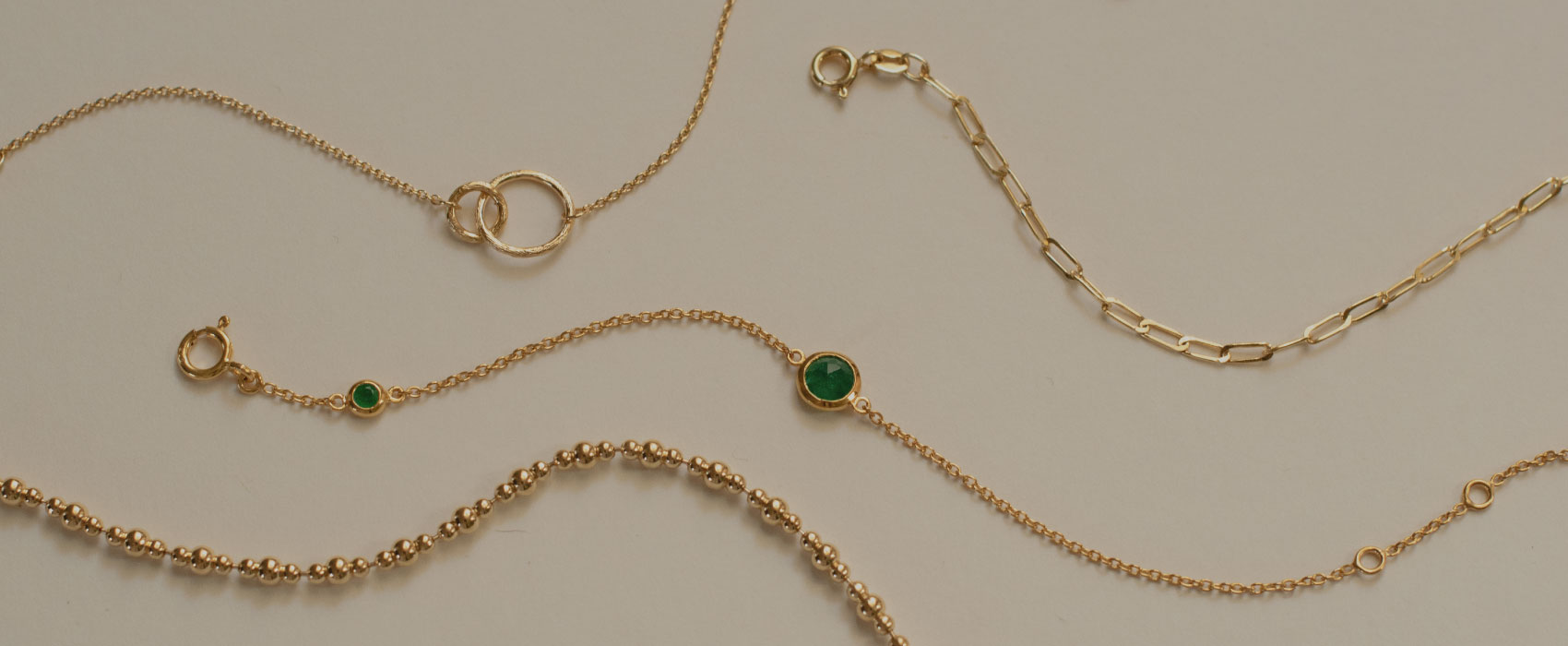 Goldbracelets Significant Sage Chain Bracelet
