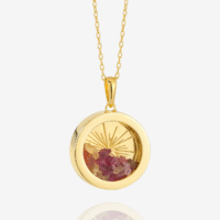 Medium birthstone tourmaline amulet - Rachel Jackson - Silverado Jewellery Medium birthstone tourmaline amulet - Rachel Jackson - Silverado Jewellery