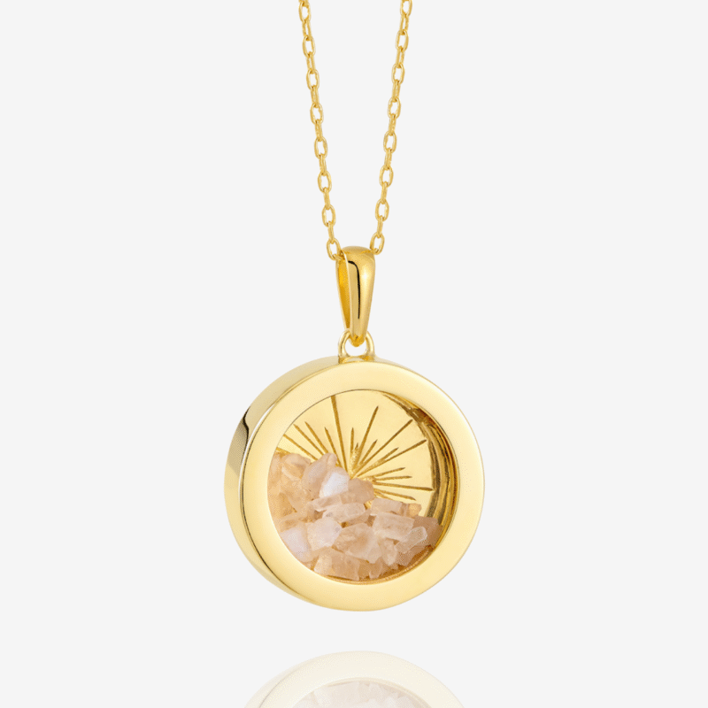 Medium birthstone moonstone amulet - Rachel Jackson - Silverado Jewellery Medium birthstone moonstone amulet - Rachel Jackson - Silverado Jewellery