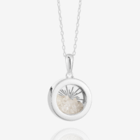 small silver birthstone rock crystal amulet - Rachel Jackson - Silverado Jewellery small silver birthstone rock crystal amulet - Rachel Jackson - Silverado Jewellery
