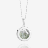 small silver birthstone aquamarine amulet - Rachel Jackson - Silverado Jewellery small silver birthstone aquamarine amulet - Rachel Jackson - Silverado Jewellery