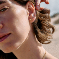dreamer asymmetric bird stud earrings - Rachel Jackson - Silverado Jewellery