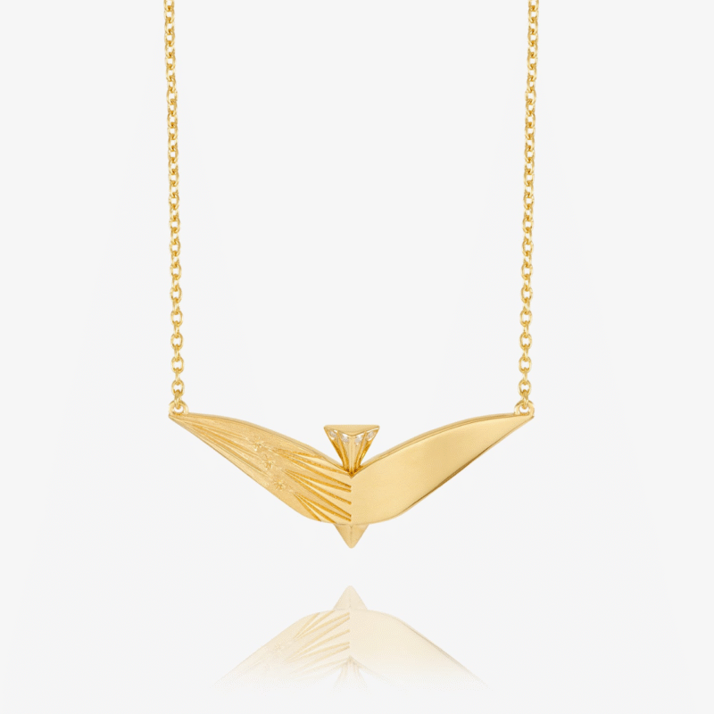 Dreamer celestial bird necklace - Rachel Jackson - Silverado Jewellery