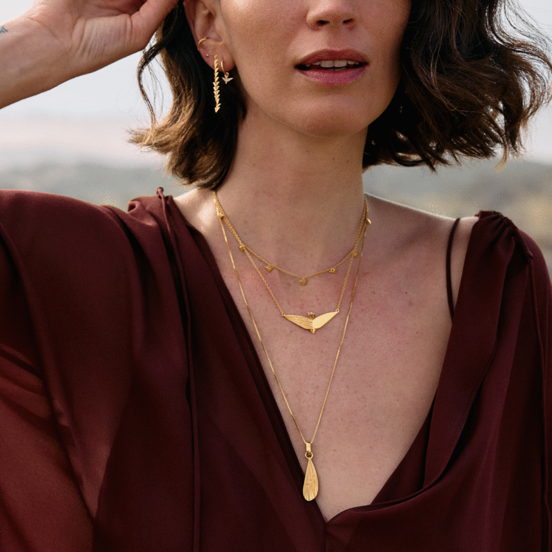 Dreamer celestial bird necklace - Rachel Jackson - Silverado Jewellery