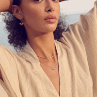 mini rising sun necklace - Rachel Jackson - Silverado Jewellery