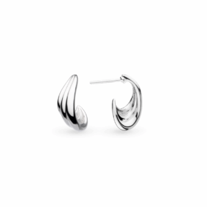 ocean shell wave semi hoop earrings - Kit Heath - Silverado Jewellery ocean shell wave semi hoop earrings - Kit Heath - Silverado Jewellery