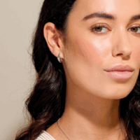 ocean shell wave semi hoop earrings - Kit Heath - Silverado Jewellery