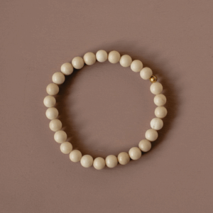 paloma bracelet-7 Fossil Stone Beaded Bracelet