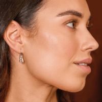 Serenity loop drop earrings - Kit Heath - Silverado Jewellery