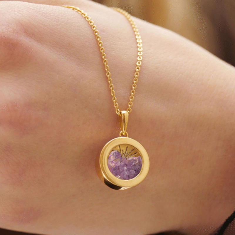 small birthstone amulet model - Rachel Jackson - Silverado Jewellery