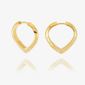 Large imagine hoop earrings - Rachel Jackson - Silverado Jewellery