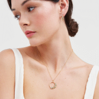 Floral Wreath Necklace