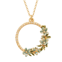 Flower Wreath Necklace, Fable England.