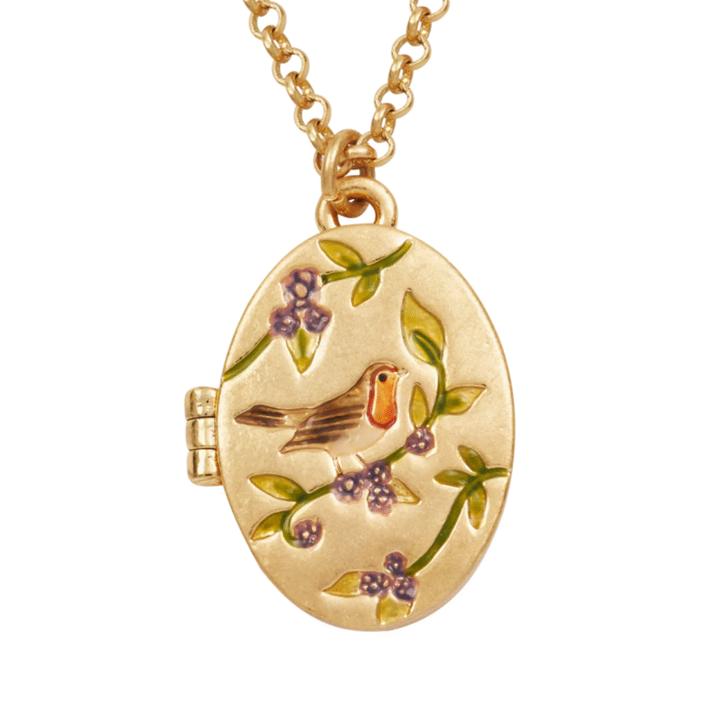 Robin Locket Necklace. Fable England.