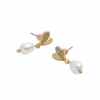 Forget-Me-Not-Pearl Earrings