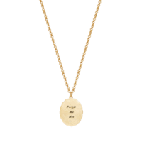 Forget Me Not Cameo Necklace