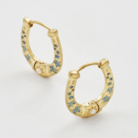 Horseshoe Hoop Earrings