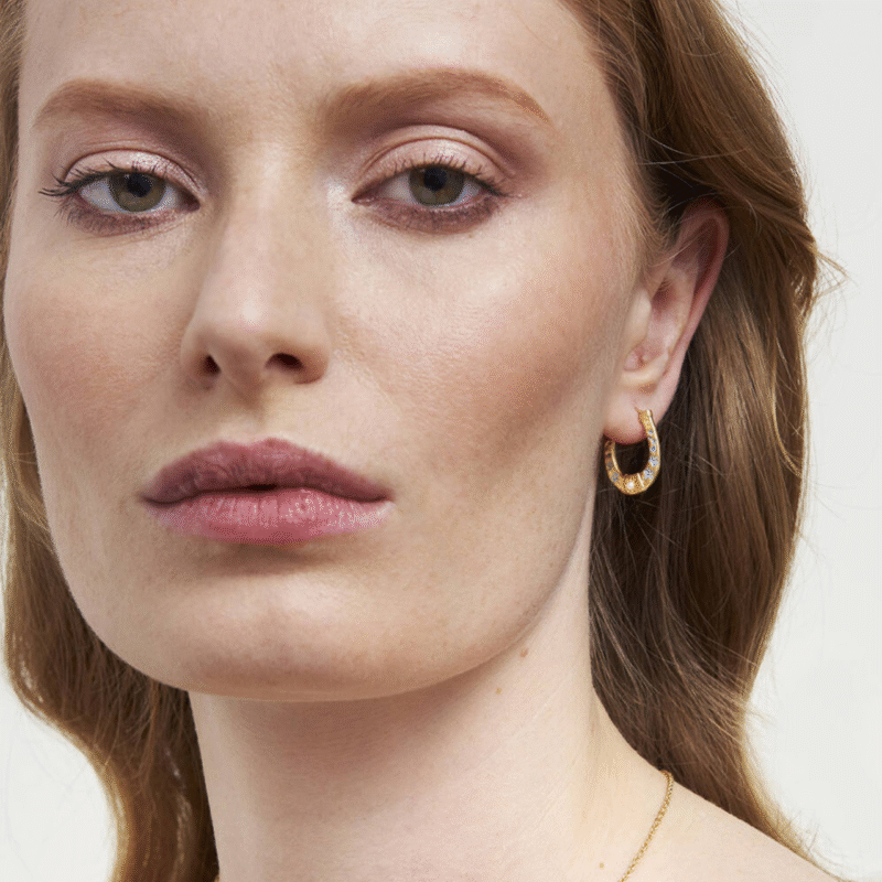 Horseshoe earrings. Fable England.