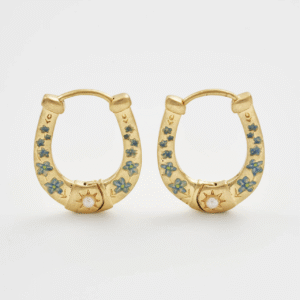 horseshoe fable Horseshoe Hoop Earrings