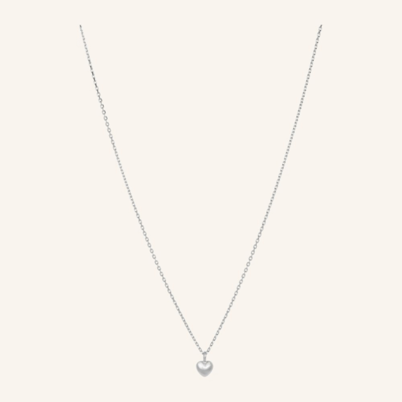 Silver love heart necklace - Pernille Corydon - Silverado Jewellery