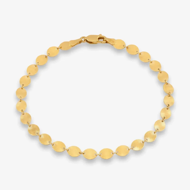 Sunburst Chain Bracelet