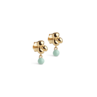 Mint Nara ball studs - ENAMEL Copenhagen - Silverado Jewellery