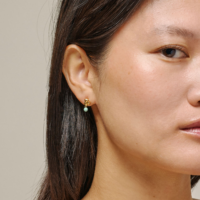 Mint Nara ball studs - ENAMEL Copenhagen - Silverado Jewellery