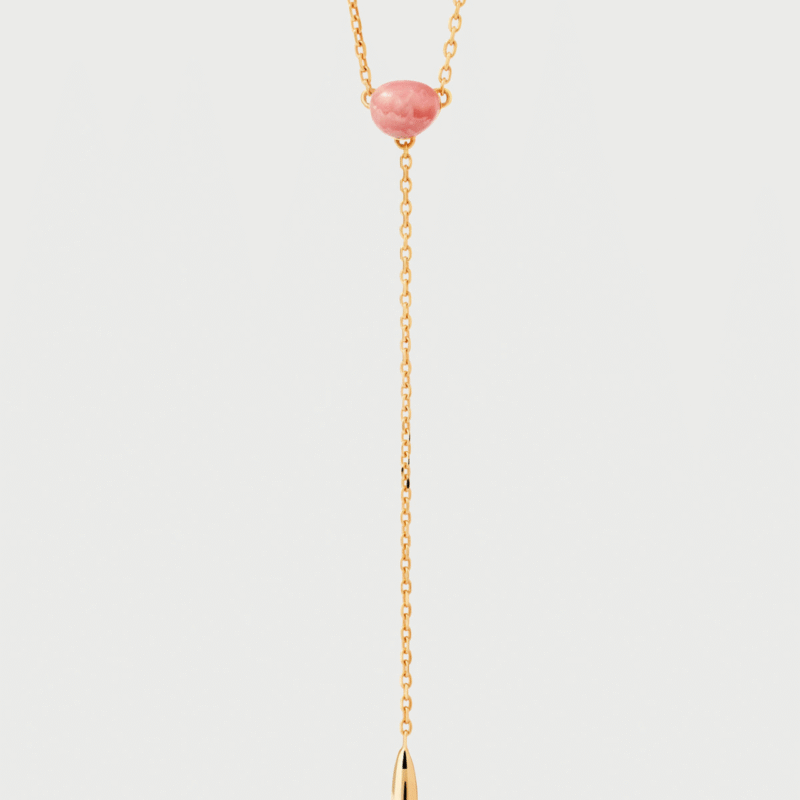 Rhodochrosite stella necklace - PDPAOLA - Silverado Jewellery