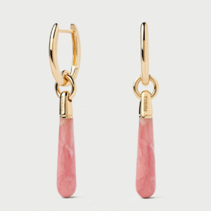 Rhodochrosite Jupiter hoops - PDPAOLA - Silverado Jewellery Rhodochrosite Jupiter hoops - PDPAOLA - Silverado Jewellery