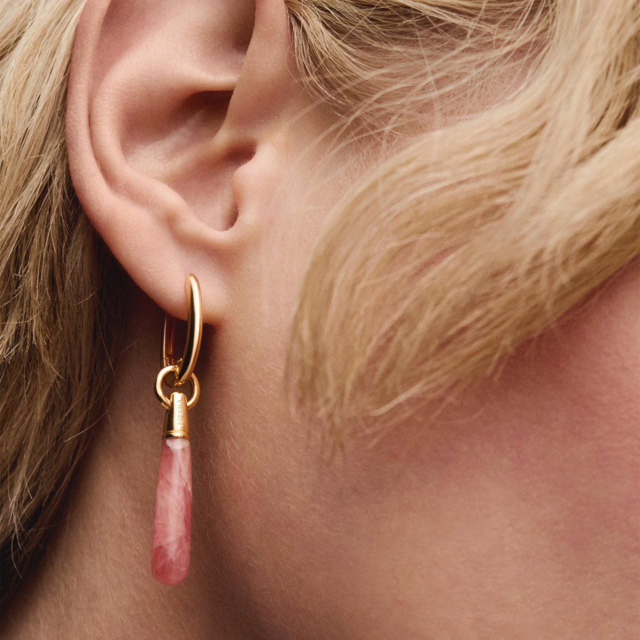 Tigers eye Lyra earrings - PDPAOLA - Silverado Jewellery